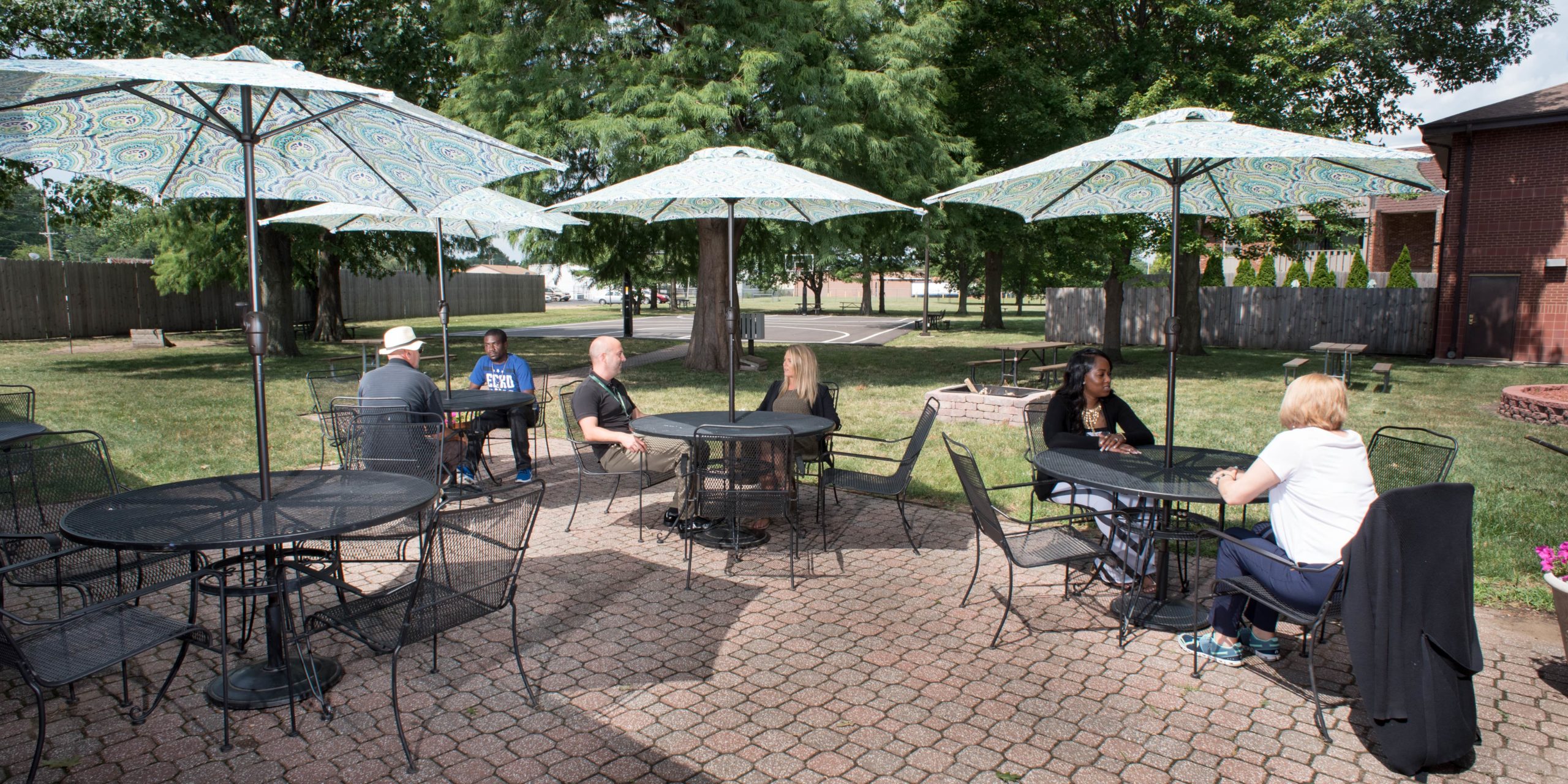 Patio at Gateway Foundation Springfield