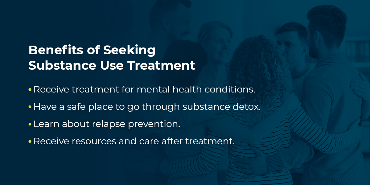 Benefits of Seeking Substance Abuse Treatment